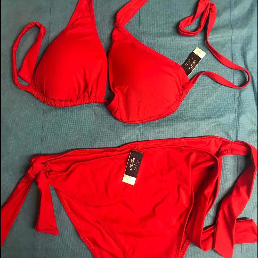 Red bikini